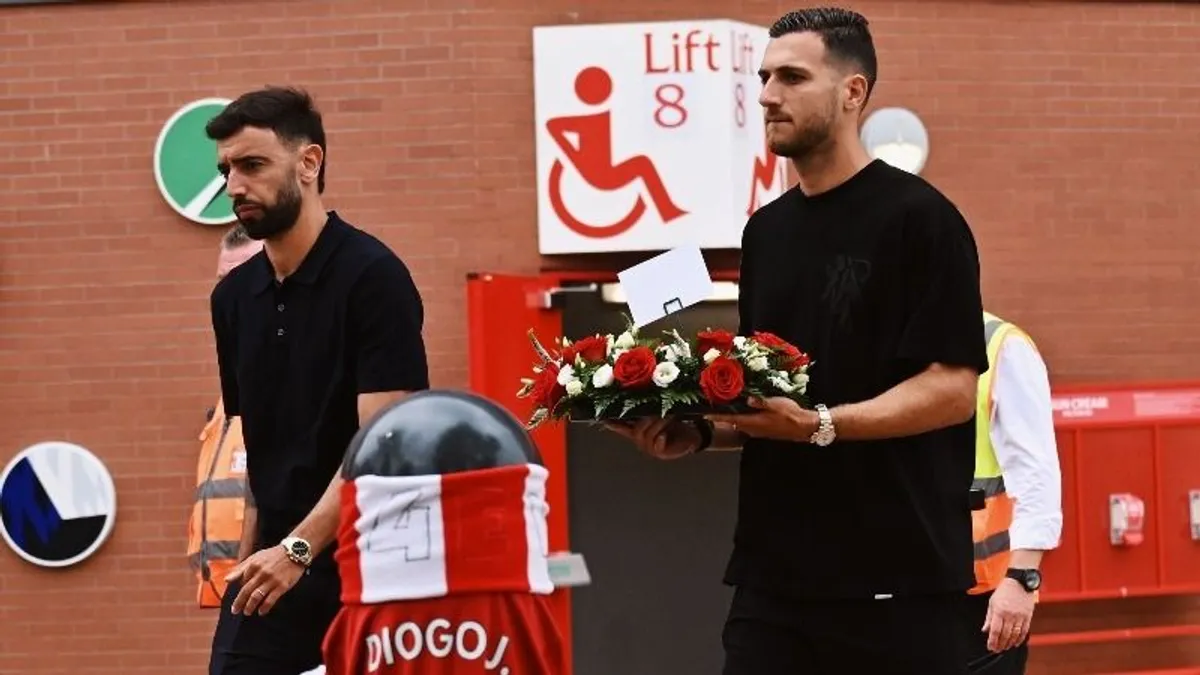 Diogo Jota előtt tisztelegtek a Manchester United sztárjai – fotó