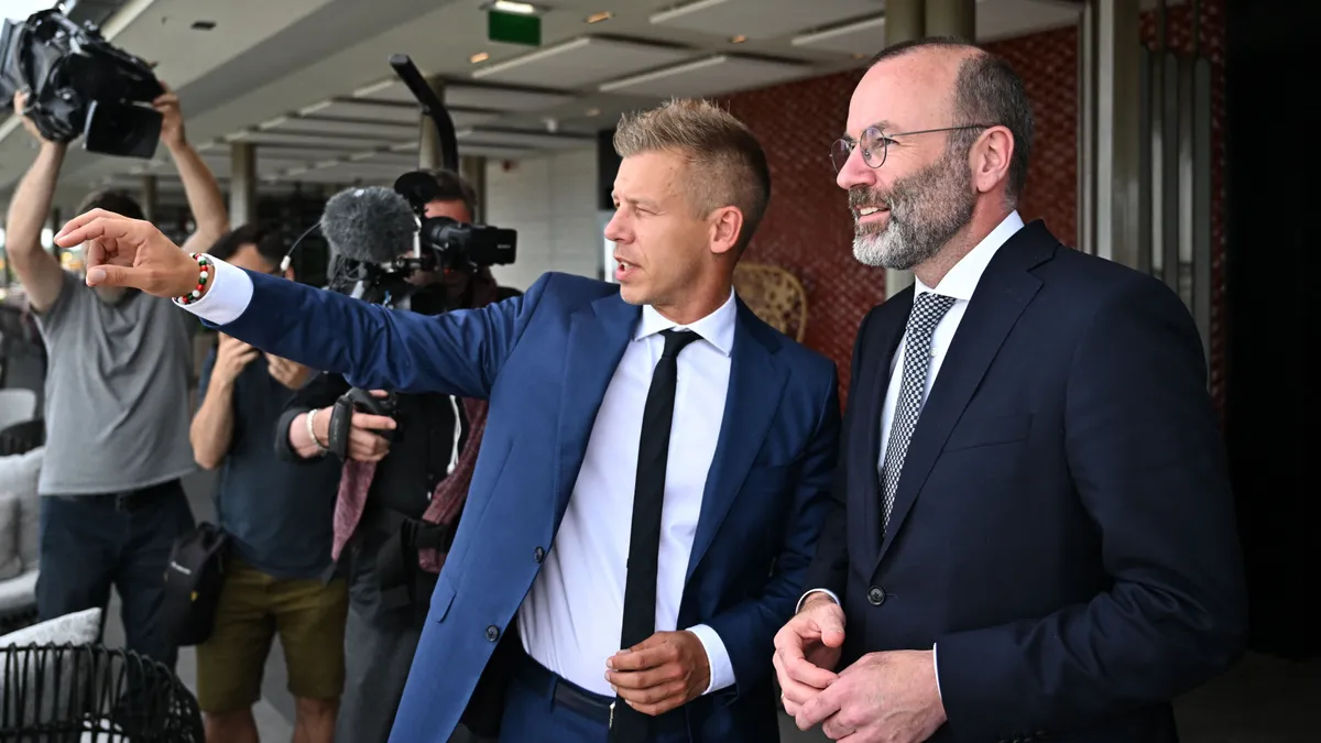 Magyar Péterék Ukrajna és Ursula von der Leyen mellett állnak
