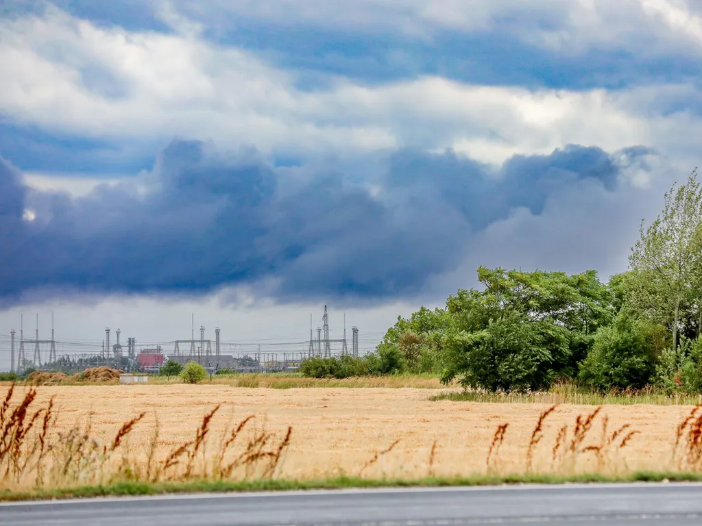 Vihar, zivatar, időjárás, ítéletidő, eső, Magyarország, viharMagyarország, 2025.07.07., Szombathely