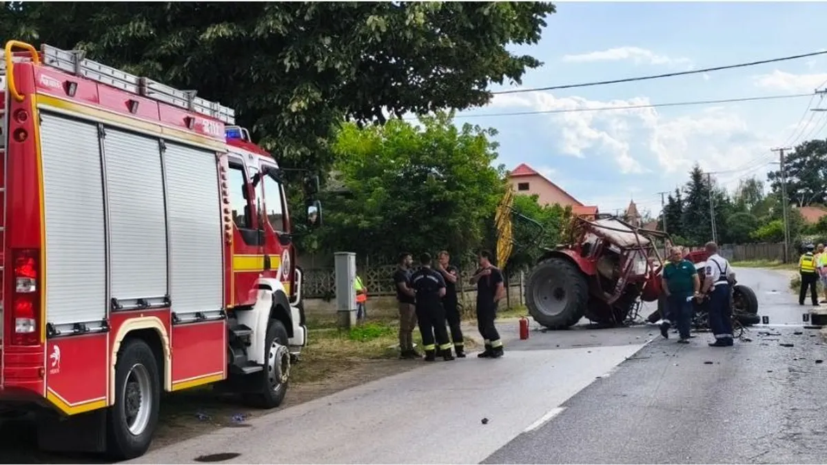 Kettétört munkagép, szilánkokra szakadt motor: a délutáni halálos motorbaleset részletei