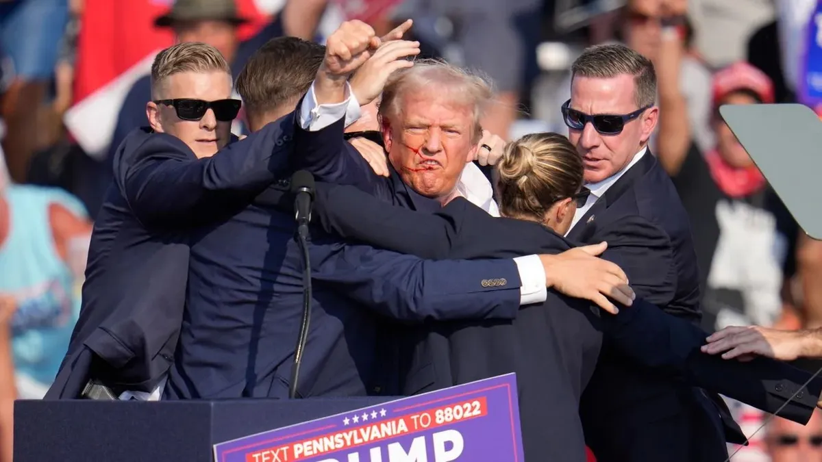 Trump egy év után megszólalt a merényletkísérletről - videó