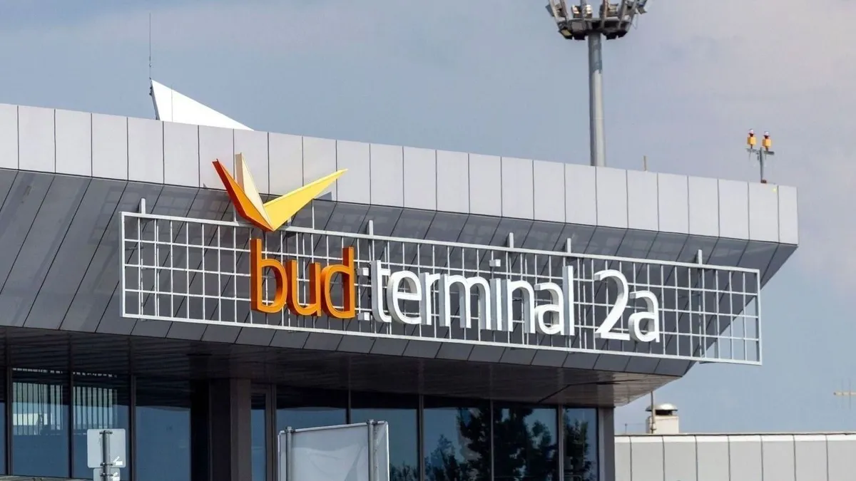 kényszerleszállás, Budapest Liszt Ferenc Nemzetközi Repülőtér 2-es terminálja, BudapestLisztFerencNemzetköziRepülőtér, Budapest Airport, BudapestAirport