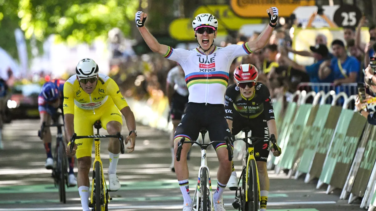 A szlovén zseni történelmi sikerével ért véget a Tour de France keddi napja
