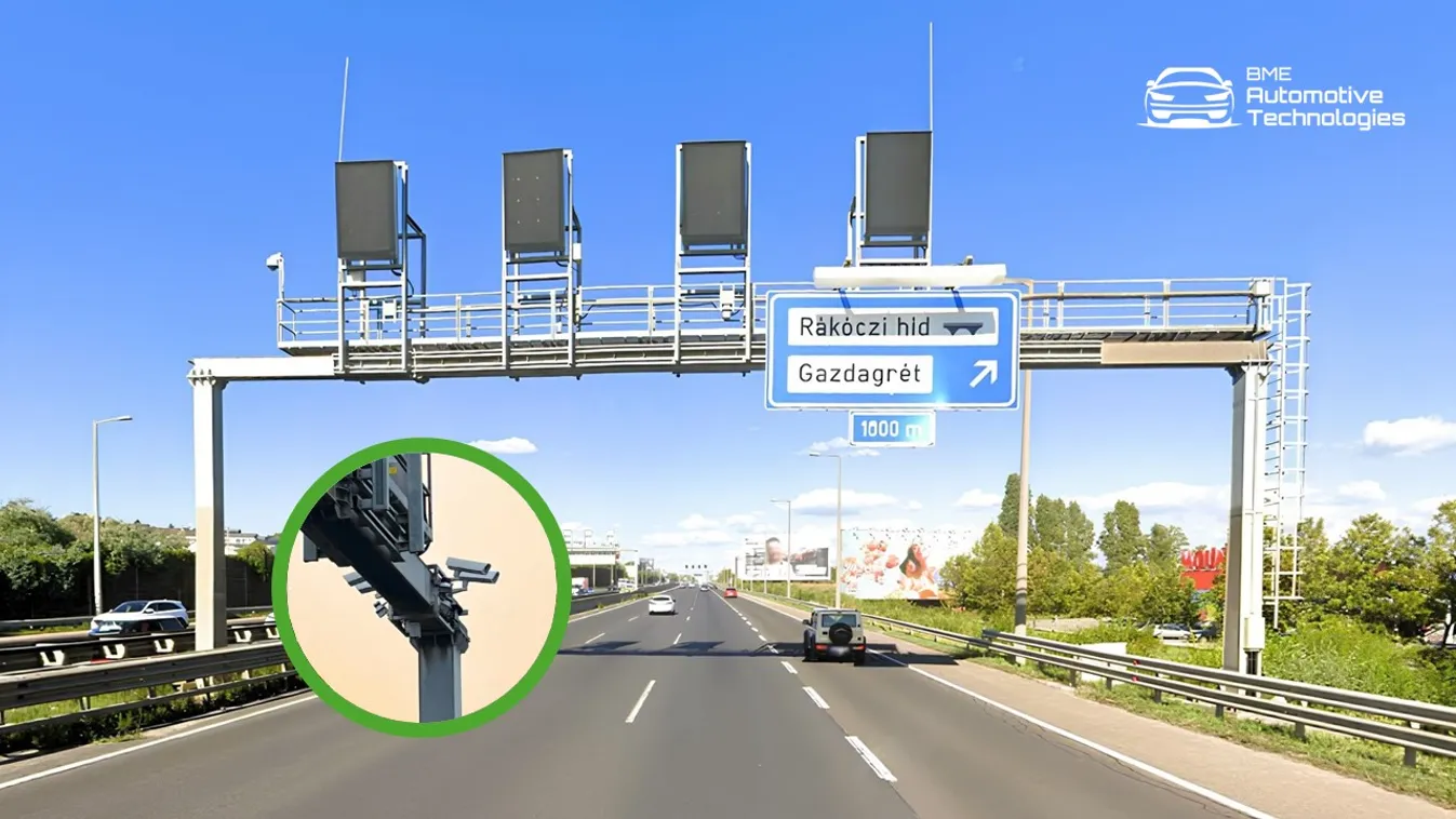 Budaörsön üzembe helyezték a világ egyik legokosabb autópálya-szakaszát Kép