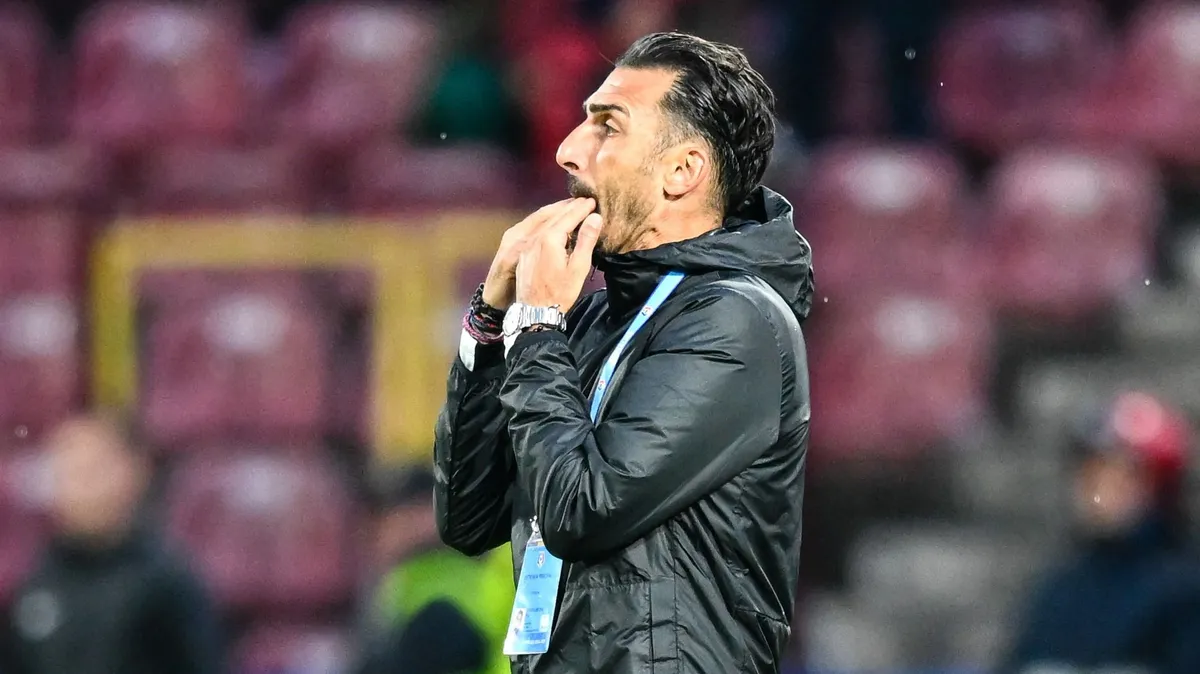 Elias Charalambous, az FCSB cipusi vezetőedzője Gigi Becali szerint nem „bűnös” Fotó: NurPhoto