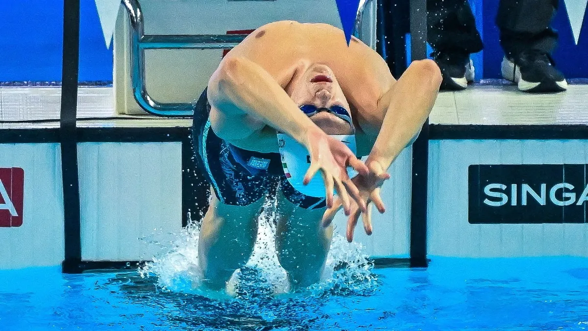 Az olimpiai bajnok magyar sztár a vb-n is szárnyal a medencében