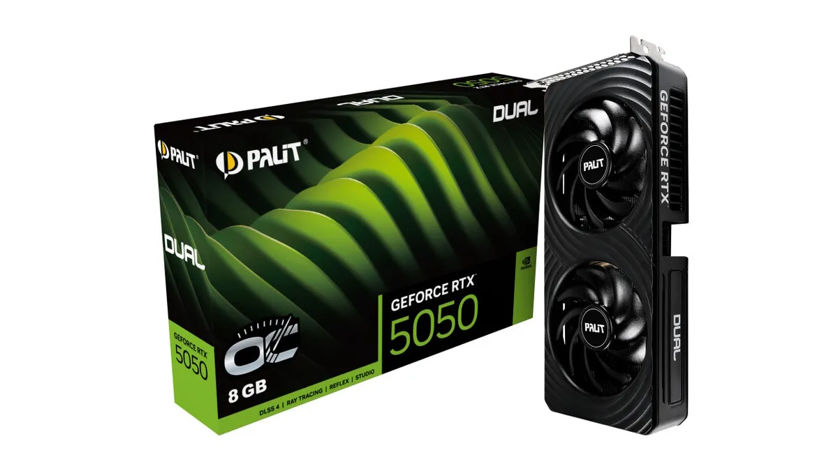 Fény derült a GeForce RTX 5050 teljesítményére