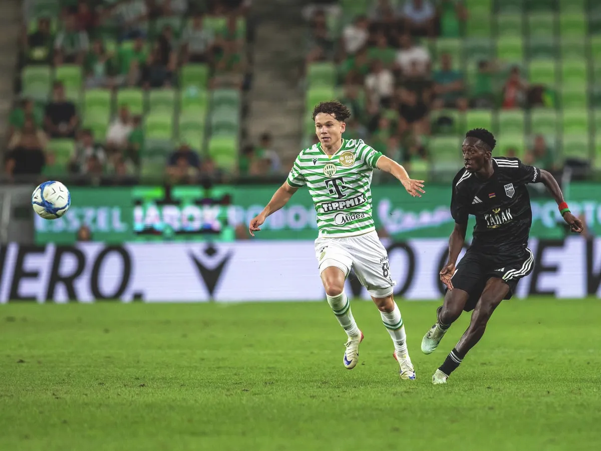 FTC - FC Noah, Bajnokok Ligája selejtező visszavágó, labdarúgás, foci, Budapest, Groupama Aréna 2025. július 30.,  FTCfoci, 