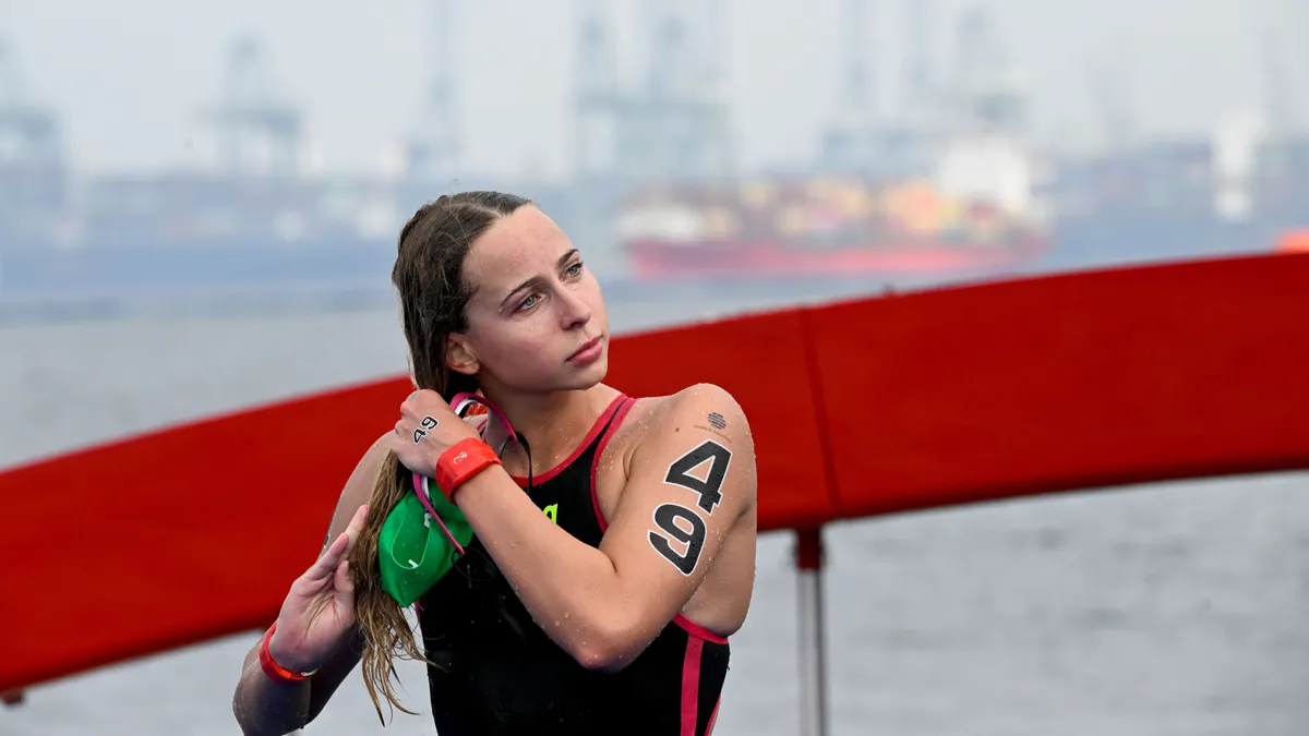„Minden rohadt nap felkeltem és végigcsináltam” – mondta zokogva a vizes vb-n bronzérmes Fábián Bettina