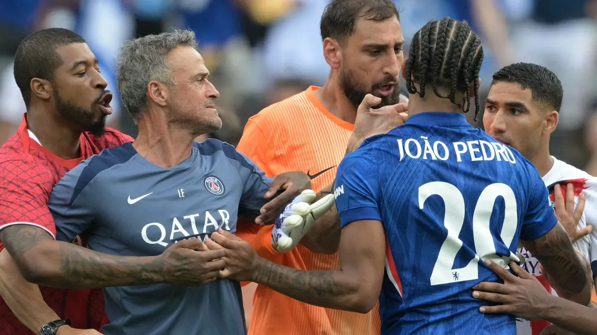 A PSG edzője torkon ragadta a Chelsea új sztárját a klubvilágbajnokság döntője után