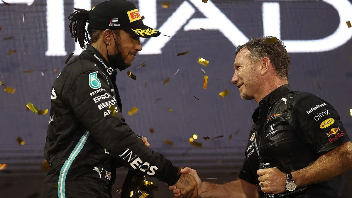 Lewis Hamilton brutálisan reagált Christian Horner kirúgására