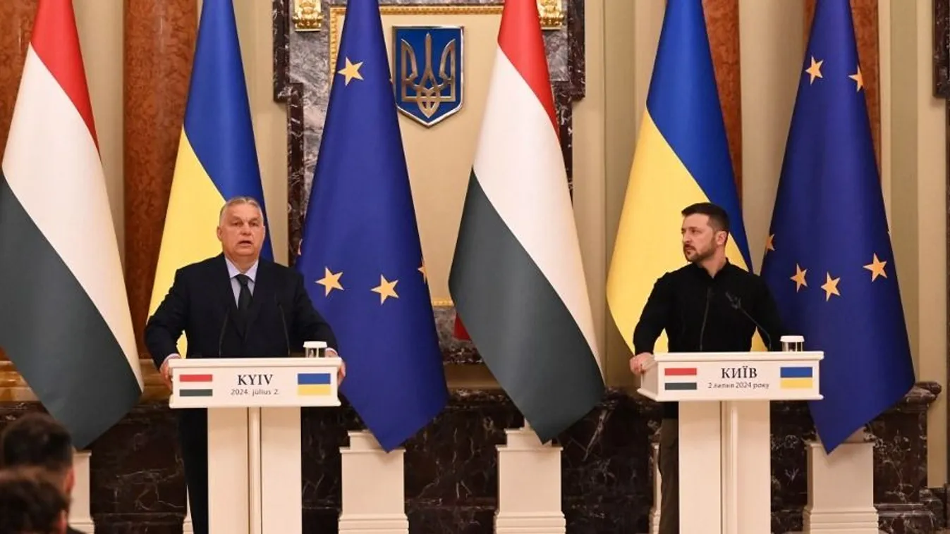 Orbán: Zelenszkij nem mondhatja meg a magyaroknak, hogy mit gondoljanak Kép