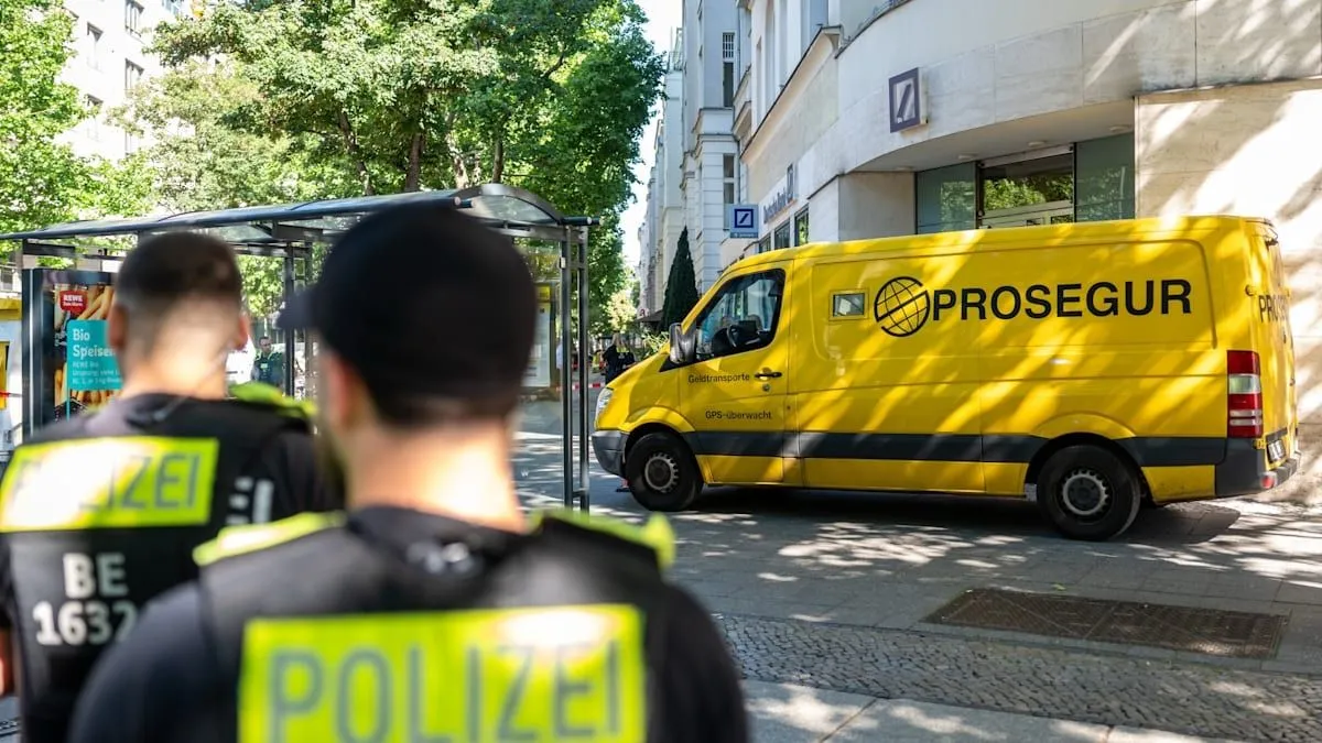 Fegyveresek támadtak egy páncélautóra Berlinben