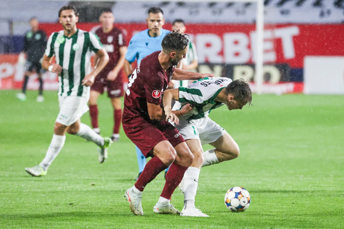 CFR Cluj – Paks, CFRClujPaks, Európa-liga, Selejtező, nyolcaddöntő, Dr. Constantin Radulescu Stadion, Kolozsvár, 2025.07.17.