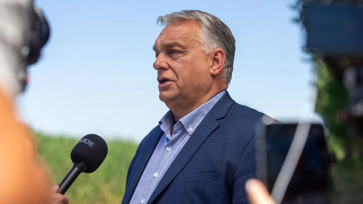 Orbán Viktor szerint a legnagyobb segítség az ingyenes víz – exkluzív interjú