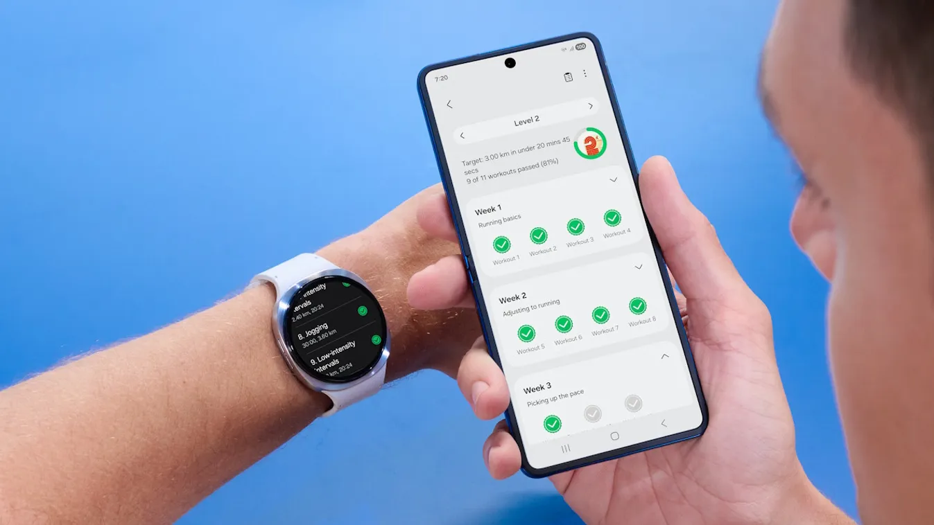 Akkuvédelmi funkcióval jönnek a Samsung új okosórái Kép