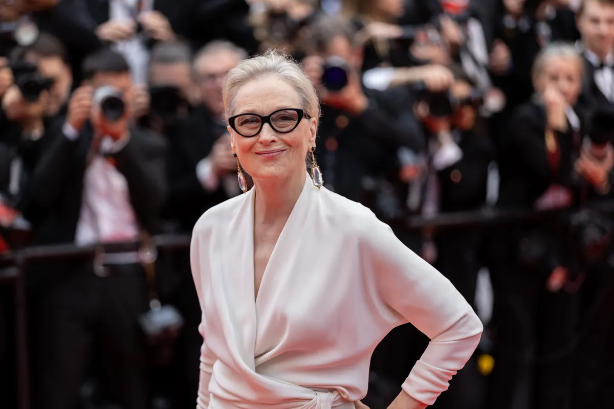 Meryl Streep, at the 'Le Deuxième Acte (The Second Act)' Screening and Opening Ceremony Red Carpet during the 77th annual Cannes film festival at Palais des Festivals on May 14, 2024 in Cannes, France.© Darren Brade / eyevineContact eyevine for more information about using this image:T: +44 (0) 20 8709 8709E: info@eyevine.com http:///www.eyevine.com