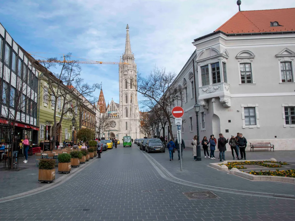 képek a múltból, régi fényképek,  Budapest, 2020. március 14.
A Szentháromság utca a Budai Várban, jobbra a Régi Városháza, háttérben a Mátyás templom.
MTVA/Bizományosi: Róka László 
***************************
Kedves Felhasználó!
Ez a fotó nem a Duna Méd