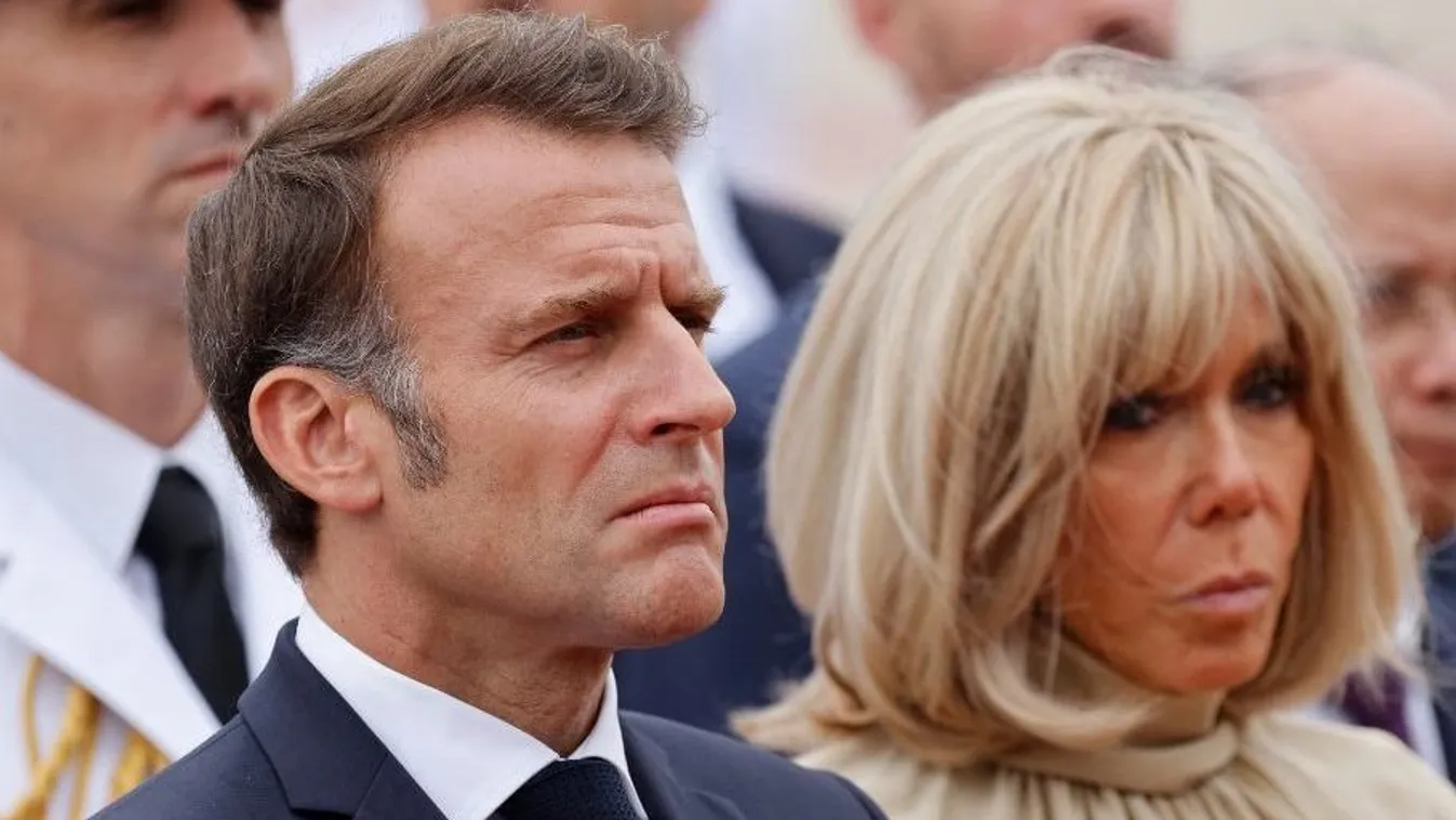 Macron felesége tényleg férfi? Kép