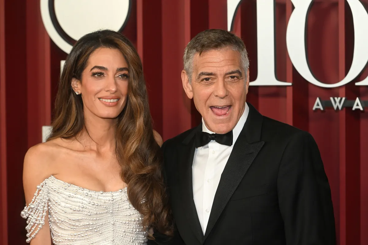 Amal Clooney and George Clooney attend The 78th Annual Tony Awards at Radio City Music Hall on June 08, 2025 in New York City. Photo: Jeremy Smith/imageSPACE /MediaPunch