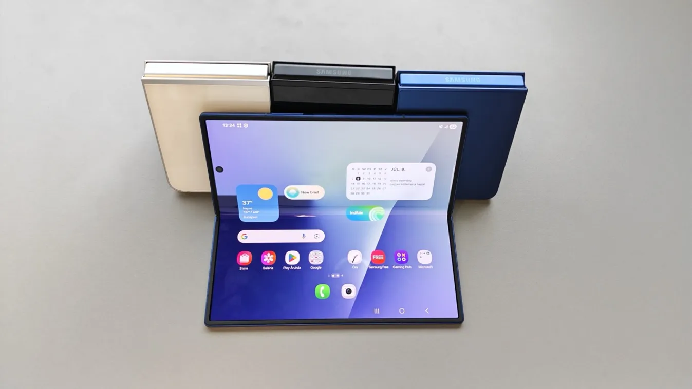 Bejelentették a Samsung legújabb hajtogatható telefonjait Kép
