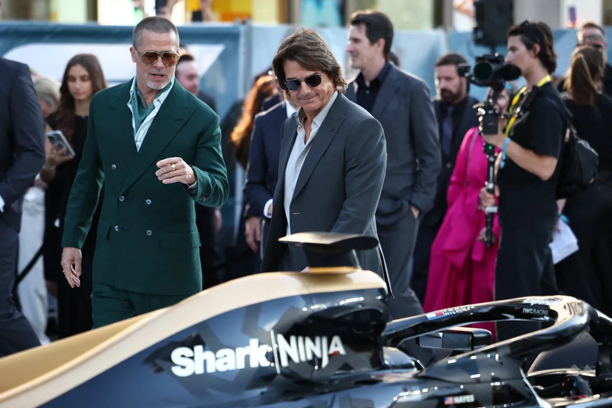 Brad Pitt, McLaren, F1