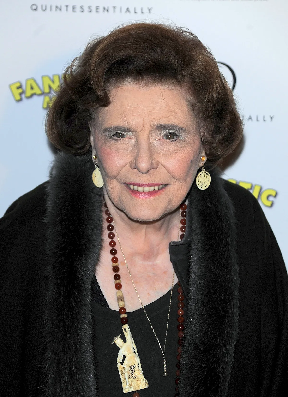 November 10, 2009 - New York City.

Patricia Neal at the New York premiere of 'Fantastic Mr. Fox' in New York City.

Photo © Henry Lamb/Photowire/BEImages