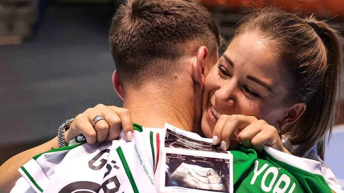 Ikrekkel várandós a Győr magyar válogatott kézisztárja – képek