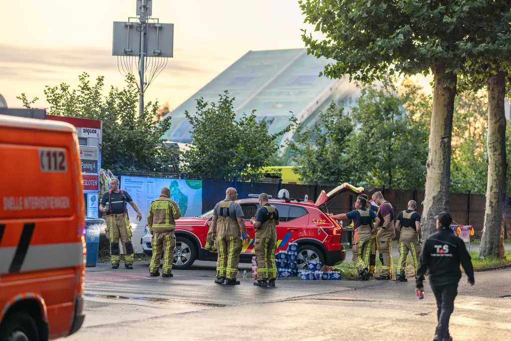 Tomorrowland elektronikus zenei fesztiválon keletkezett tűz, Tomorrowlandtűz
