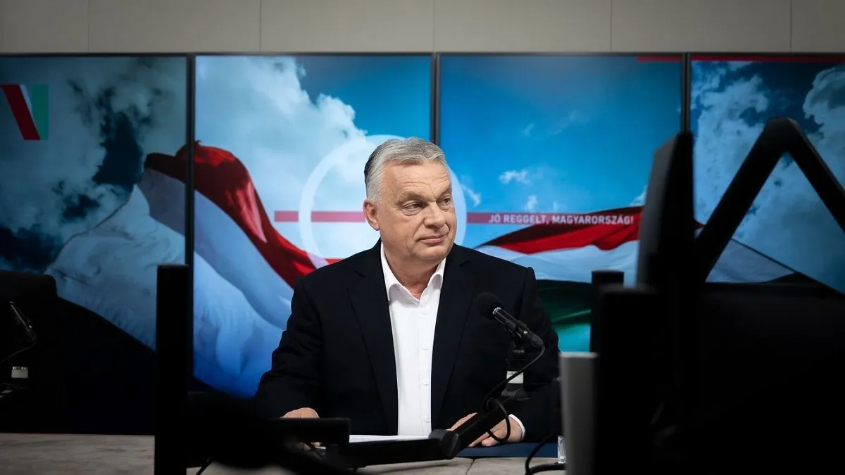 Orbán Viktor: Semmiképpen nem lehet az európai emberek akarata ellenére felvenni Ukrajnát az EU-ba