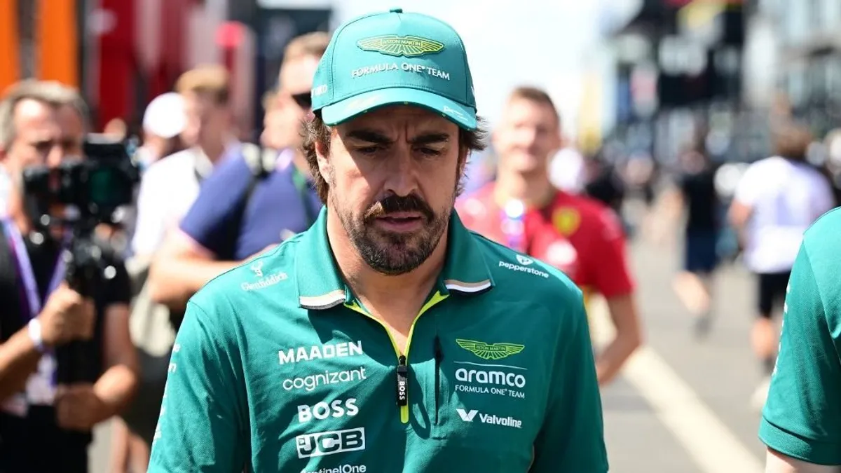 Alonso megsérült a Magyar Nagydíj előtt, nem ülhet autóba