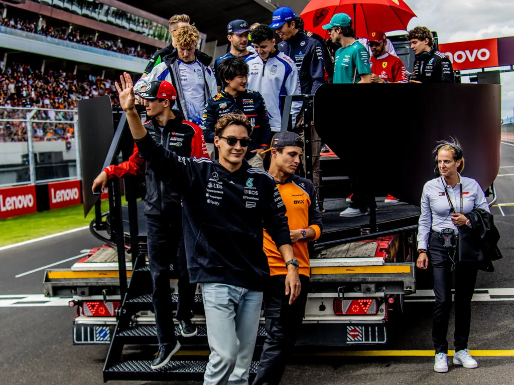 Forma-1 - Magyar Nagydíj, mogyoródi Hungaroring, Mogyoród, Hungaroring, Forma-1MagyarNagydíj, Forma-1, Magyar Nagydíj, Mogyoród, életképek, pilótaparádé, 2025.08.03.