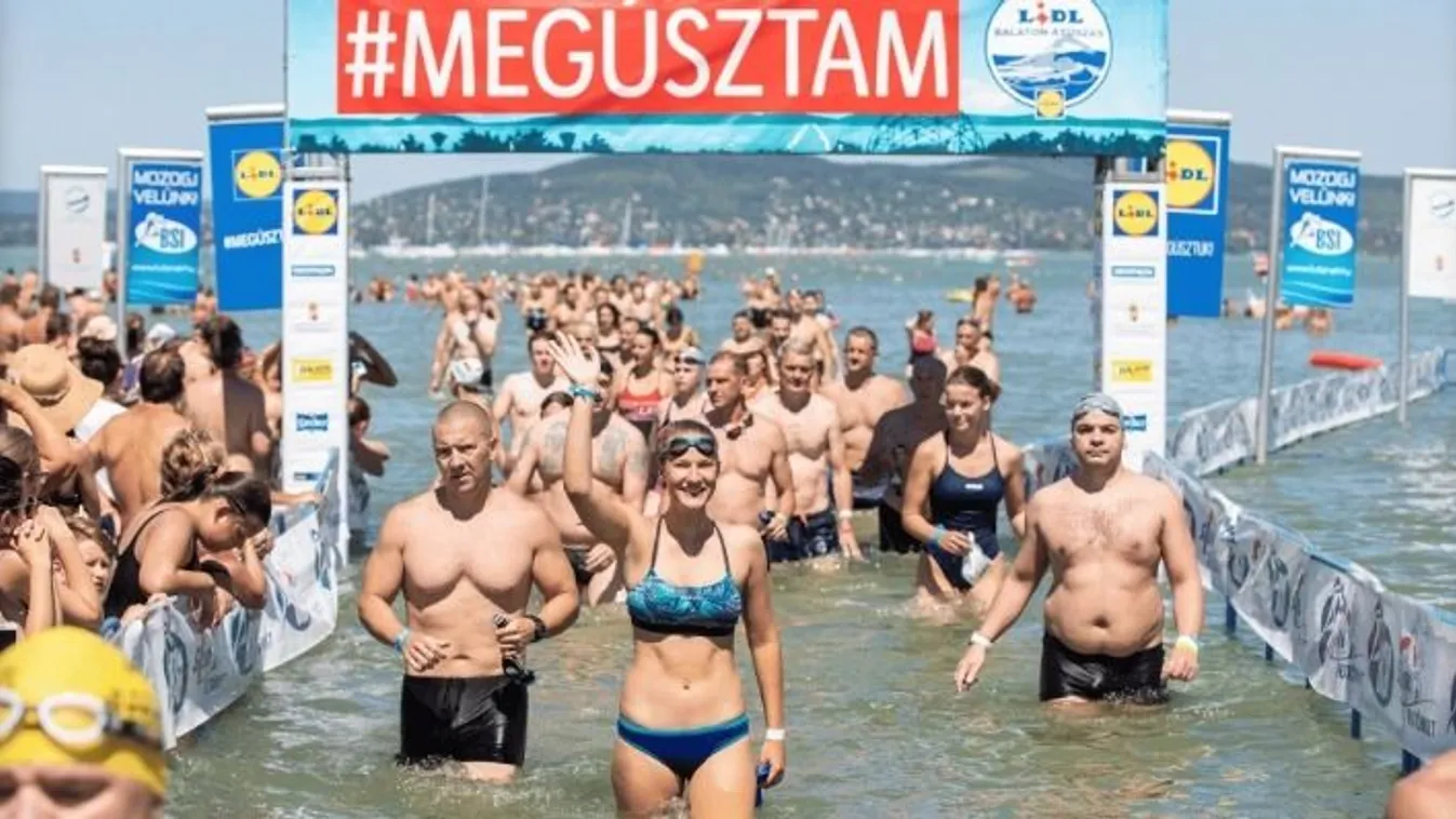 Kiderült, két halasztás után megrendezhetik-e a Balaton-átúszást Kép