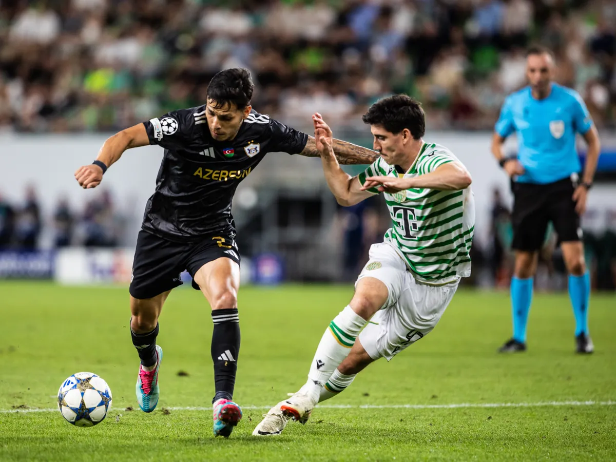 Ferencvárosi TC – Qarabag, FerencvárosiTCQarabag, FTC, Fradi, Ferencváros, foci, labdarúgás, Bajnokok Ligája, selejtező, Groupama Aréna, Budapest, 2025.08.19.