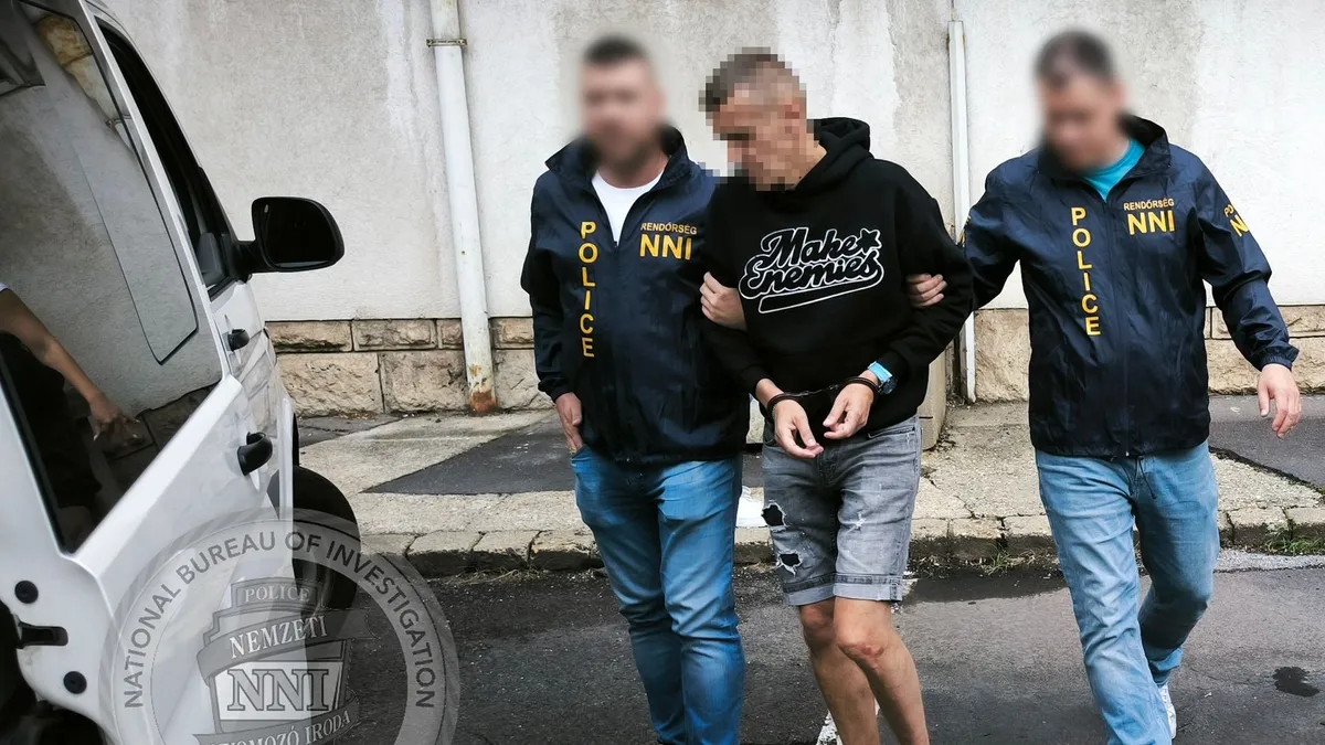 Na Madžarskem v Miskolcu aretirali enega najbolj iskanih evropskih kriminalcev