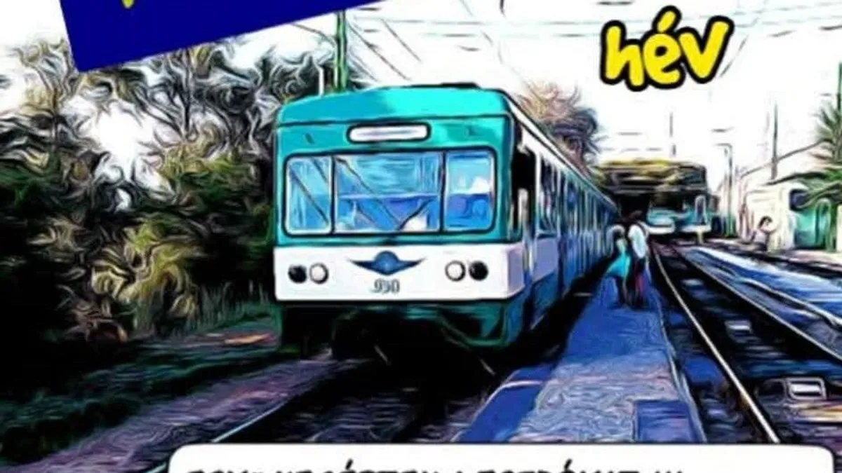 Melege volt a HÉV-en Magyar Péter rajongójának, a zsidók jutottak erről eszébe