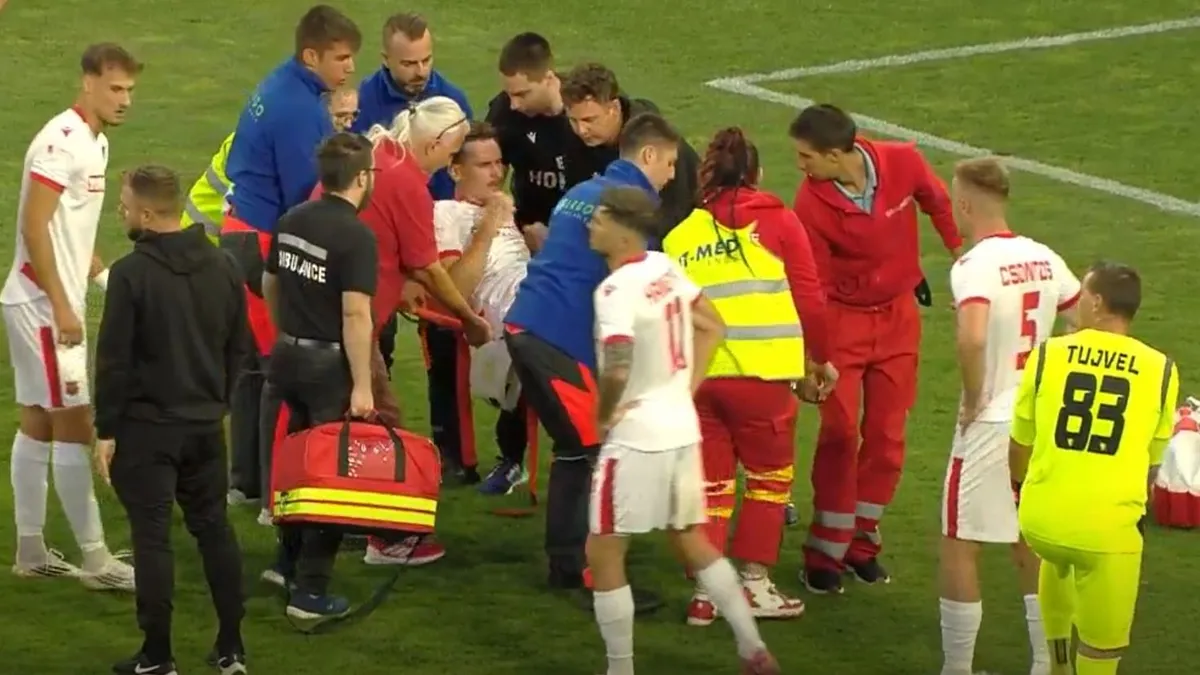 Megszólalt a Honvéd edzője, miután lemészárolták a játékosát – videó