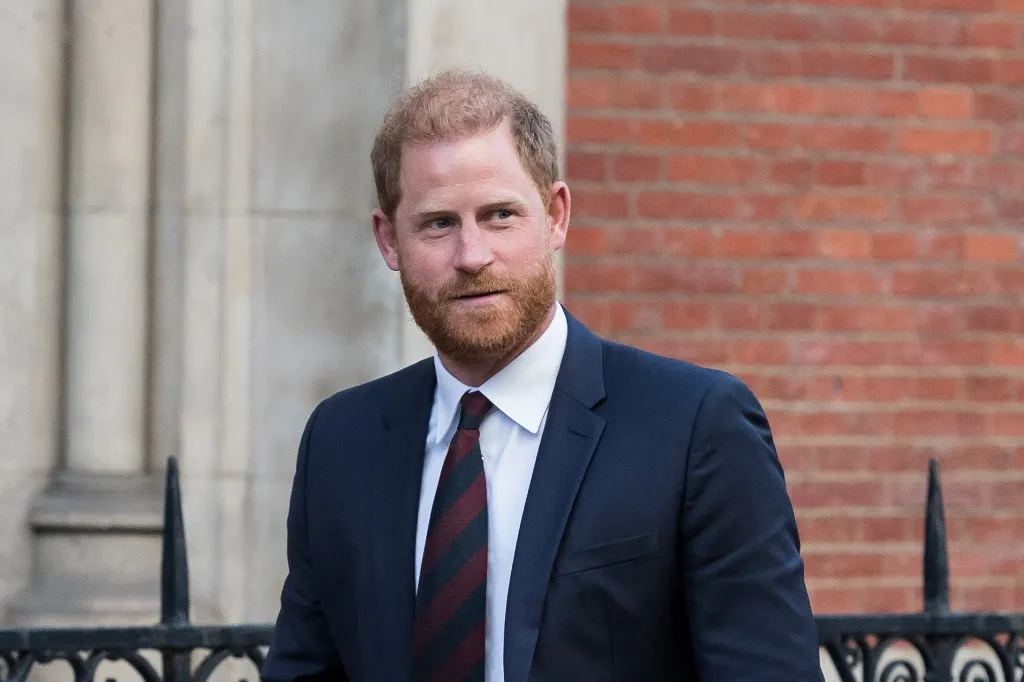 harry herceg, LONDON, UNITED KINGDOM - APRIL 09, 2025: Prince Harry, the Duke of Sussex, leaves the High Court after attending the second day of appeal hearing in a legal challenge against the Home Office over the decision to downgrade his level of police protection in the United Kingdom after he stepped down from being a working member of the Royal Family in 2020 in London, United Kingdom on April 09, 2025. (Photo by WIktor Szymanowicz/NurPhoto) (Photo by WIktor Szymanowicz / NurPhoto via AFP)