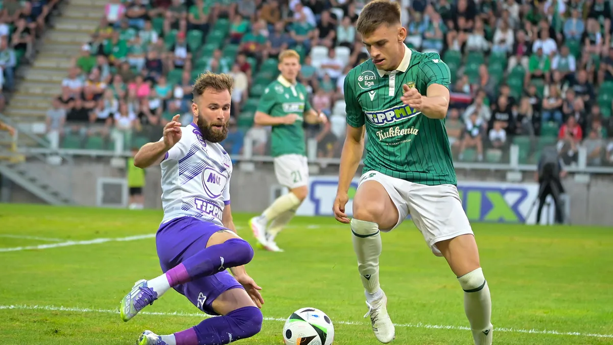 Az Újpest már győzelmet ünnepelt, amikor berobbant a 204 centis csatár