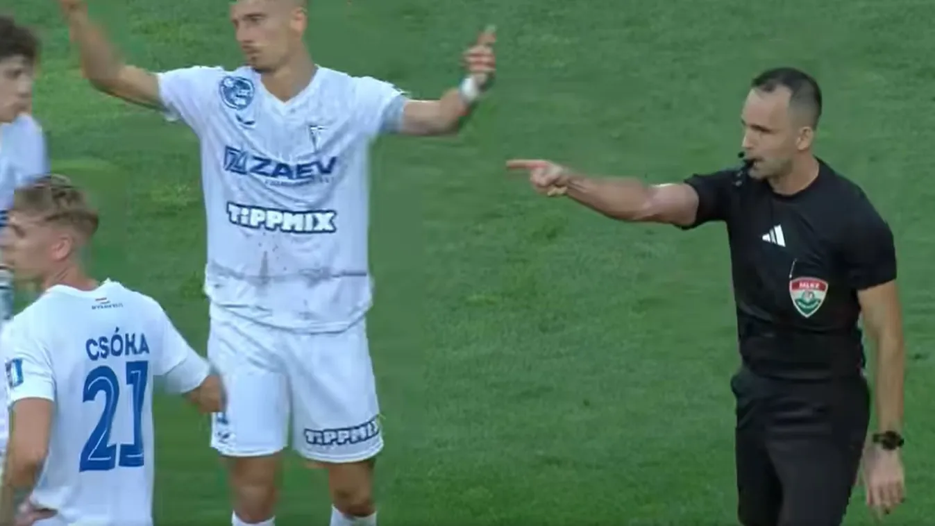 A videobíró volt a főszereplő a Diósgyőr-Zalaegerszeg meccsen – videó Kép