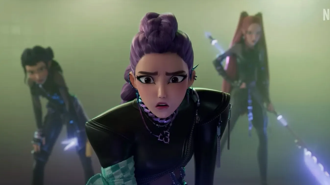 Mi a pokol ez? K-pop énekes csajok mészárolják a lélekrabló démonokat Kép