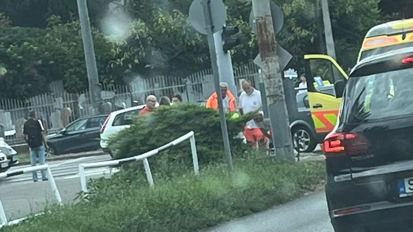 Elgázoltak egy zebrán átkelő gyereket Nyíregyházán Kép