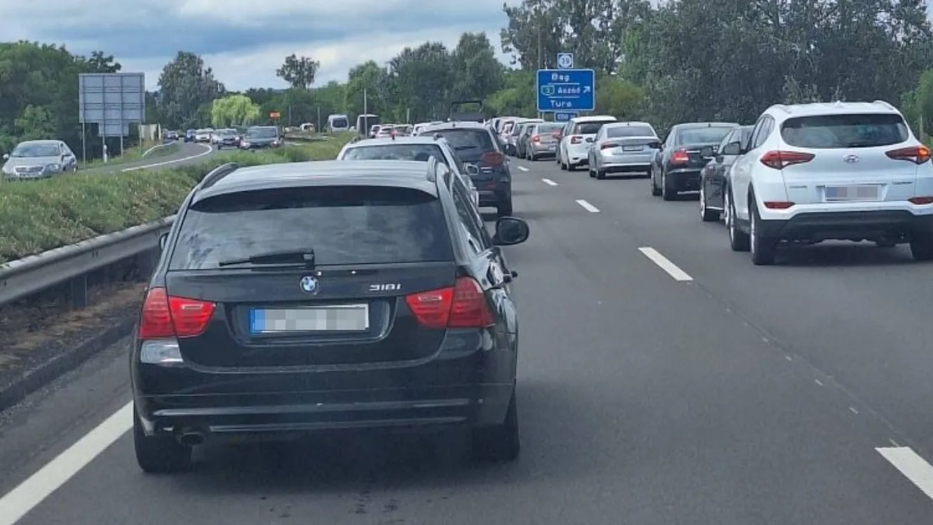Ez a nap tényleg nem az M3-as napja, a halálos után még egy baleset történt Kép