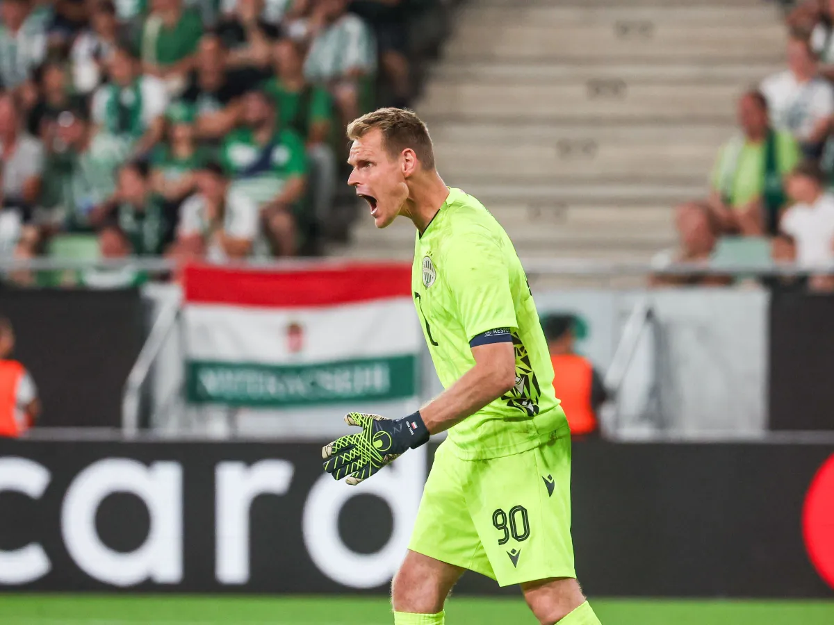 Ferencvárosi TC – Qarabag, FerencvárosiTCQarabag, FTC, Fradi, Ferencváros, foci, labdarúgás, Bajnokok Ligája, selejtező, Groupama Aréna, Budapest, 2025.08.19.