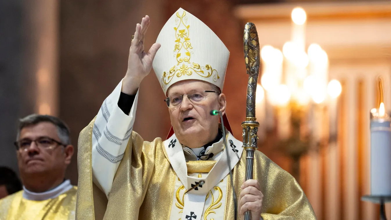 Erdő Péter bíboros mutatta be az ünnepi szentmisét a Nagyboldogasszony-búcsún Kép