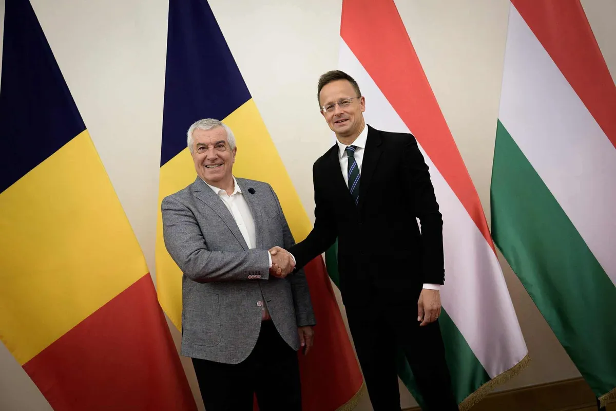 Szijjártó Péter szerint Tăriceanu korábban példás módon támogatta a magyar–román együttműködést, amire ma még nagyobb szükség van.