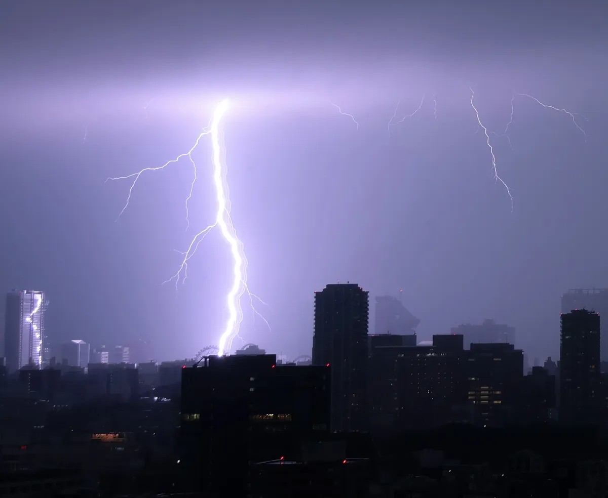 A valaha mért leghosszabb megavillám 829 kilométer hosszú volt (illusztráció)