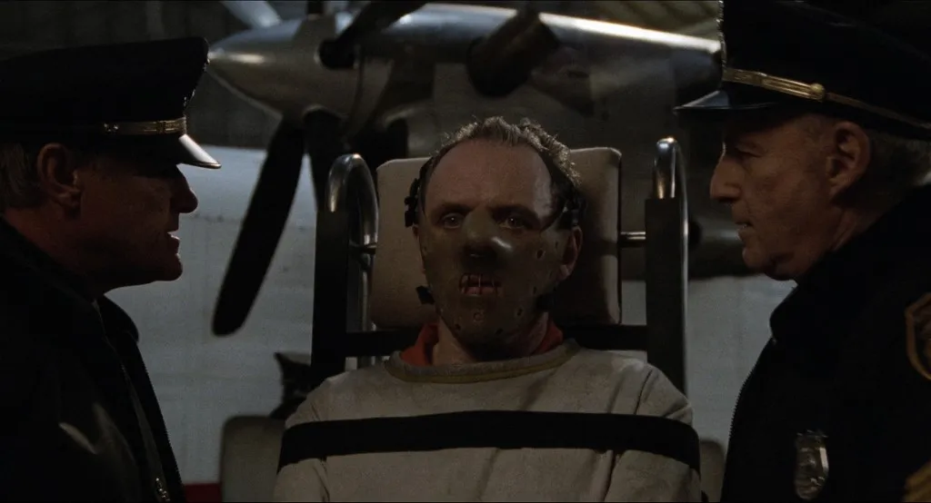 LE SILENCE DES AGNEAUX
THE SILENCE OF THE LAMBS
1991
de Jonathan Demme
Charles Napier
Anthony Hopkins.
d'apres le roman de Thomas Harris
based on the novel by Thomas Harris
COLLECTION CHRISTOPHEL © Orion Pictures - Strong Heart/Demme Production
Dr. Hannibal Lecter (Photo by Orion Pictures - Strong Heart/De / Collection ChristopheL via AFP)