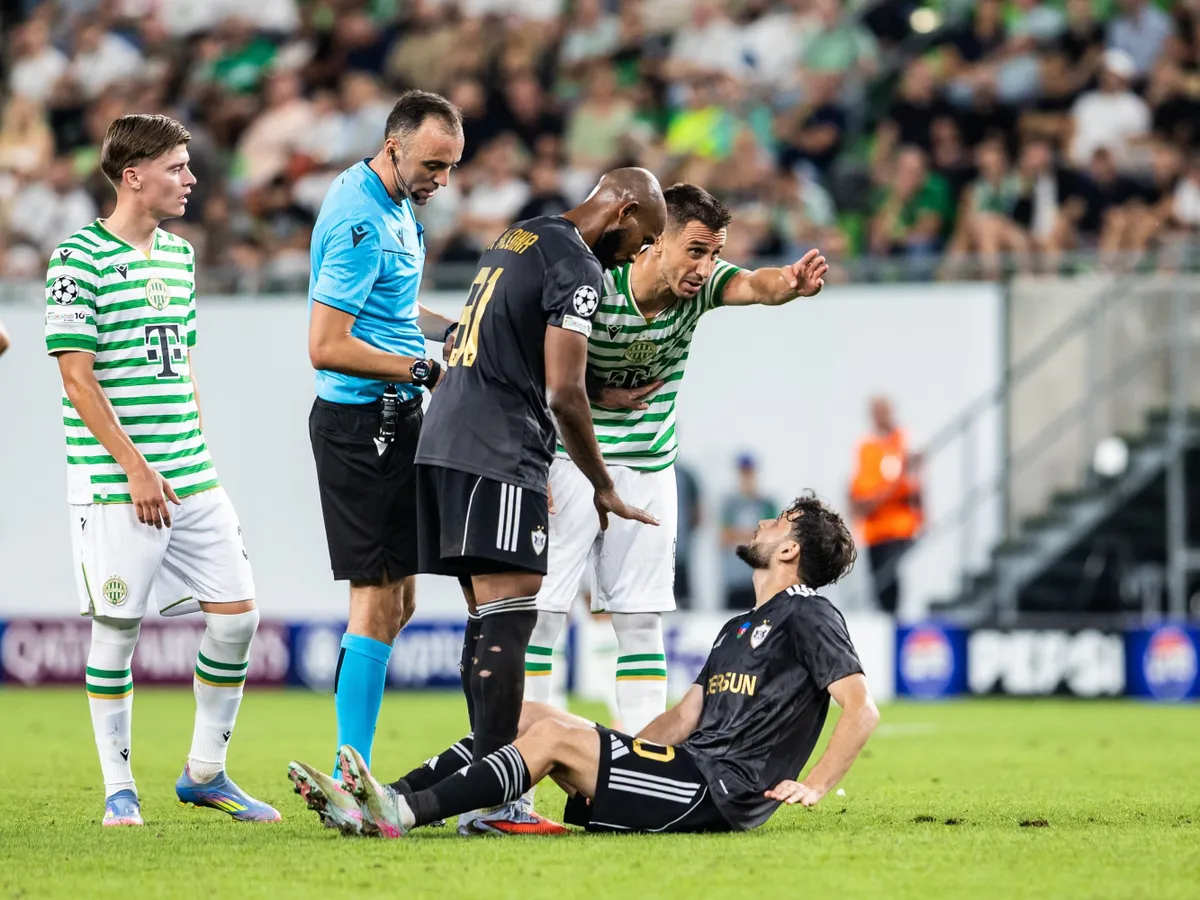 Ferencvárosi TC – Qarabag, FerencvárosiTCQarabag, FTC, Fradi, Ferencváros, foci, labdarúgás, Bajnokok Ligája, selejtező, Groupama Aréna, Budapest, 2025.08.19.