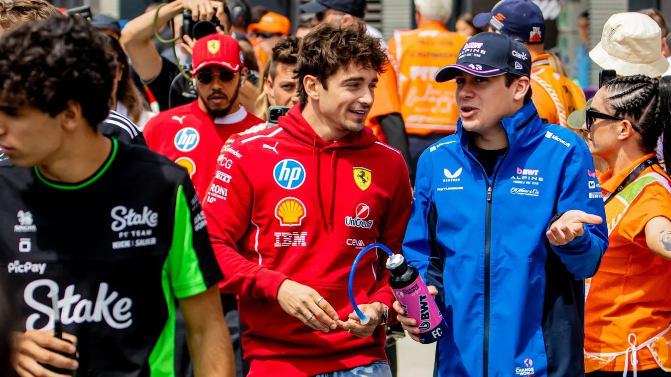 Leclerc teljesen kiborult, a Ferrarit hibáztatta mindenért Kép